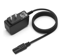 Hafiuege Cargador de repuesto para Wahl 5 Star Super Close Shaver 8061-100 8061 8786-1001 8163 97617-100 Wahl Bump-Free Shaver 7060 7339 2V Cable de alimentación para Wahl ARCO Pet Clipper 8786-1001