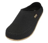 HAFLINGER Blizzard Credo Zapatilla de Fieltro con Suela de Goma Negra, talla 41