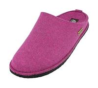 HAFLINGER Flair Pantuflas de fieltro suave de lana pantuflas de mora, talla 38