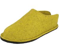 HAFLINGER Flair Smily 311013-0 Pantuflas de Tela Unisex, Talla:40 EU, Color:Amarillo