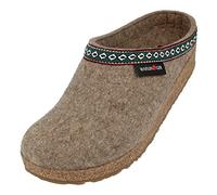 HAFLINGER Grizzly Franzl zapatilla de fieltro turba, talla 42