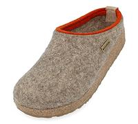 HAFLINGER Grizzly Kris Zapatilla de fieltro Turba, talla 37