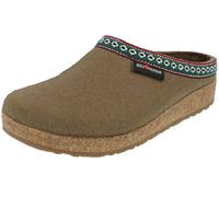 Haflinger Mujer Zapatilla Hombre Zapatilla Fieltro Lana Grizzly Franzl 711001