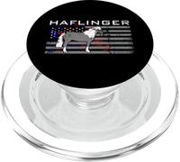 Haflinger The Avelignese Horse Bandera Estadounidense PopSockets PopGrip para MagSafe