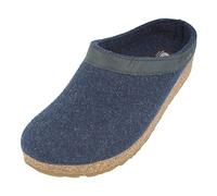 Haflinger Zapatilla de fieltro Grizzly Torben de pura lana, talla 42
