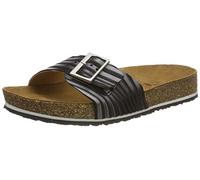 HAFLINGER Zapatillas Bio Gina, Sandalias con Pasador en T Mujer, Negro 886, 42 EU