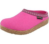 HAFLINGER Zapatillas de casa de Fieltro Unisex Grizzly Franzl 711001, Talla:37 EU, Color:Rosa