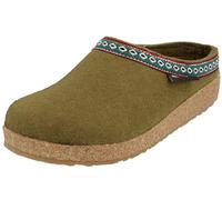 HAFLINGER Zapatillas de casa de Fieltro Unisex Grizzly Franzl 711001, Talla:42 EU, Color:Verde