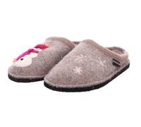HAFLINGER Zapatillas de casa para Mujer Flair Olaf 315013, Talla:42 EU, Color:Beige