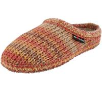 HAFLINGER Zapatillas de casa para Mujer Tricoté 612085, Talla:40 EU, Color:Naranja