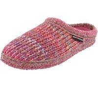 HAFLINGER Zapatillas de casa para Mujer Tricoté 612085, Talla:40 EU, Color:Rosa