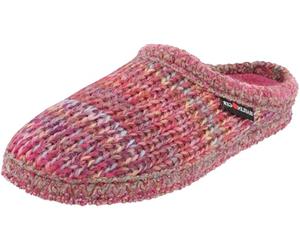 HAFLINGER Zapatillas de casa para Mujer Tricoté 612085, Talla:40 EU, Color:Rosa