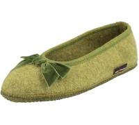 HAFLINGER Zapatillas para Mujer Fiocco 623322, Talla:40 EU, Color:Verde