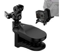 HAFOKO Moto Casco Mentón Abrazadera Montura Compatible para GoPro Hero 13, 12, 11, 10, 9, 8, 7, (2018), 6, Héroe Negro, Insta 360, Sesión, Xiaomi Yi, SJCAM