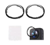 HAFRILY Protector de lente premium para Insta360 x4, Insta 360, giratorio, resistente a los arañazos, estándar, accesorios con paño de limpieza (2 unidades)