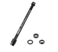 HAFRILY Rodillo de entrenamiento para bicicleta, eje insertable M12 x 1,5, 166 hasta 178 mm, aleación de aluminio, adaptador para bicicleta de carreras de interior, bicicleta de carretera de montaña