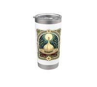 Haft Sin Seer Símbolo Antiguo de Sanación y Protección Vaso térmico de acero inoxidable de doble pared