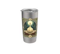 Haft Sin Seer Símbolo Antiguo de Sanación y Protección Vaso térmico de acero inoxidable de doble pared