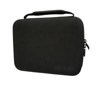 haftig Funda para gafas y controlador VR - Carcasa rígida para Meta Quest 2/3, Pico 4, Valve Index, HTC Vive - Resistente a los golpes con compartimento para accesorios, interior negro/azul, compacto