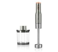 Haeger Batidora de mano Super Vip Chopper HB-80C.025A 800 W Acero inoxidable con picadora Gris