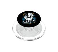 Haga Clic en Navegar sabiamente con Seguridad ciber PopSockets PopGrip para MagSafe