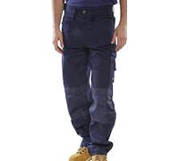 Haga clic Premium Multi Purpose pantalones, 30, azul marino, 1