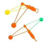 Haga en Clackers Toys, pelota parachoques con manivela | Juguetes sensoriales de bolas divertidas, juguetes creativos para hacer ruido | Pequeña bola compacta k Clacks fabricante de ruido juguetes vin