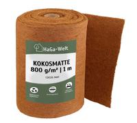 Haga Estera de Coco 1mx4m Protección Invierno un Lado Con Látex Natural Rociada