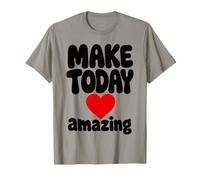 Haga Que Hoy Sea increíble la mentalidad de Crecimiento de Las Mujeres Dicho Motivacional Camiseta