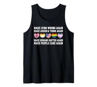 Haga que mentir mal otra vez declaración política audaz sea progresiva Camiseta sin Mangas