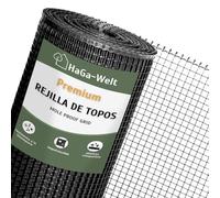 HaGa Rejilla para topos de 1,2 m de ancho de plástico para ahuyentar topos en el jardín, respetuoso con los animales, ahuyentador de topos (venta por metro)