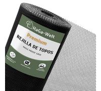 HaGa Rejilla para topos de 2 m de ancho de plástico para ahuyentar topos en el jardín, respetuoso con los animales, ahuyentador de topos (venta por metro)