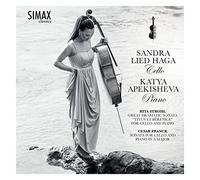 Haga - Rita Strohl: Great Dramatic Sonata "Titus et Berenice" for cello and piano; Cesar Franck: Sonata in A major for cello and piano