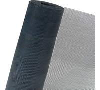 HaGa® Valla de plástico 1,20 m x 10 m - Refuerzo de protección contra el ruido resistente a los rayos UV - Valla de 330 g/m² con malla de 7 mm - Valla de jardín en negro