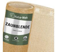 HaGa® Valla de privacidad, 85% en 0,9 m, color beige (venta por metro)
