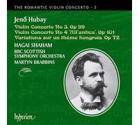 Hagai Shaham – Hubay: Conciertos para violín 3 y 4