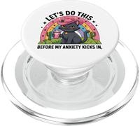 Hagamos Esto Antes de Que mi ansiedad Entre en Mujeres Divertidas PopSockets PopGrip para MagSafe