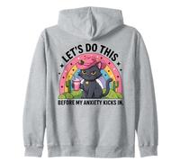 Hagamos Esto Antes de Que mi ansiedad Entre en Mujeres Divertidas Sudadera con Capucha