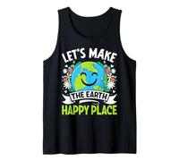 Hagamos la Tierra un Lugar Feliz Camiseta sin Mangas