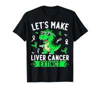 Hagamos Que el cáncer de hígado extinga la Conciencia de los Dinosaurios Camiseta