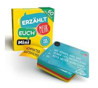 Háganos más niños (Mini) | Juego de cartas para niños | Tarjetas de preguntas para familias | Juego educativo para la escolarización | Juego para conducir en coche y viajes (Dios más niños (Mini))