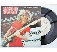 Hagar, Sammy Piece Of My Heart 7" Geffen GEFA1884 EX/EX 1981 picture sleeve, there is handwritten number on label and 2mm drill hole in label rim