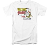 Hagar The Horrible T-Shirt Adult fit Cotton Graphic tee KSF124 White M