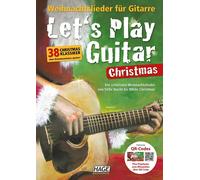 HAGE Musikverla Let's Play Guitar Christmas: 38 Weihnachtslieder f (Tapa blanda)
