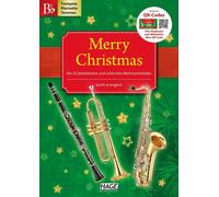 HAGE Musikverlag Merry Christmas für B-Instrumente (Tapa blanda)