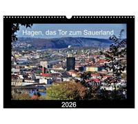 Hagen, das Tor zum Sauerland (Wandkalender 2026 DIN A3 quer), CALVENDO Monatskalender: Eine Stadt mit vielen Facetten