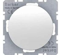 Hager 10092089 - Tapa ciega r1/r3 con tapa central blanco polar brillo