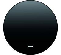Hager 16212045 - Tecla r1/r3 con indicador luminoso negro brillo