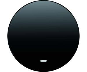 Hager 16212045 - Tecla r1/r3 con indicador luminoso negro brillo