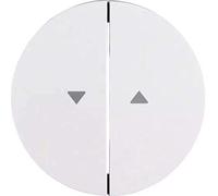 Hager 16252089 - Tecla doble r1/r3 persiana blanco polar brillo